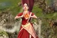 Double Durga Dancers